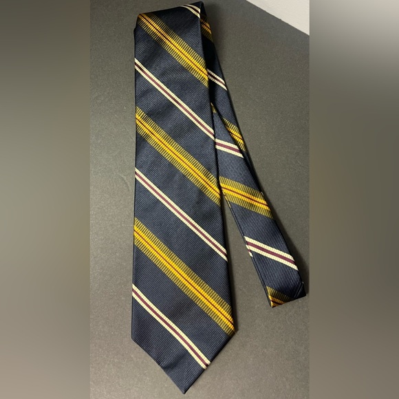 Lands' End Other - Lands End- Mens Tie, 100% Silk, Hand sewn, Blue/Red/Green/Yellow,‎ Pre-Owned